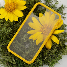 Load image into Gallery viewer, Clear Eco-Friendly iPhone 11 Pro Max Case with Yellow Ridge