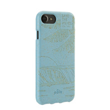 Load image into Gallery viewer, Sky Blue Protect and Preserve Eco-Friendly iPhone 6/6s/7/8/SE Case