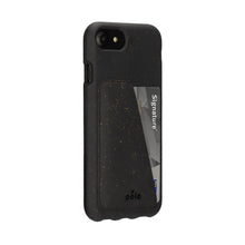 Load image into Gallery viewer, Black Eco-Friendly iPhone 6/6s/7/8/SE Wallet Case