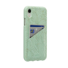Load image into Gallery viewer, Pela x Ocean Turquoise ME to WE Ripple Effect Eco-Friendly iPhone XR Wallet Case