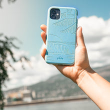 Load image into Gallery viewer, Sky Blue Protect and Preserve Eco-Friendly iPhone Plus Case
