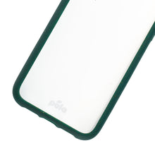 Load image into Gallery viewer, Clear Eco-Friendly iPhone XS Case with Green Ridge
