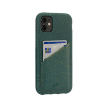 Load image into Gallery viewer, Green Eco-Friendly iPhone 11 Wallet Case
